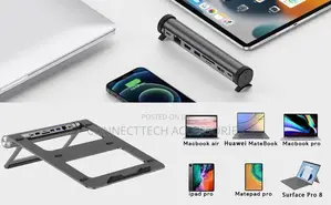 Wiwu Laptop Stand Hub 8in1 USB C Docking Station