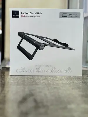 Wiwu Laptop Stand Hub 8in1 USB C Docking Station