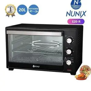 Nunix Deluxe Electric Microwave With Rotisserie Oven,