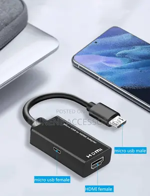 MHL Micro USB to HDMI Cable Adapter Phone to HDMI 1080P