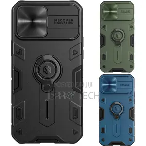 Nillkin Black Rhino iPhone13 Phone Case Cover W/Bracket Anti