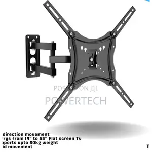 14-55 Inches Fit Tv Wall Mounting Swivel Wall Mount