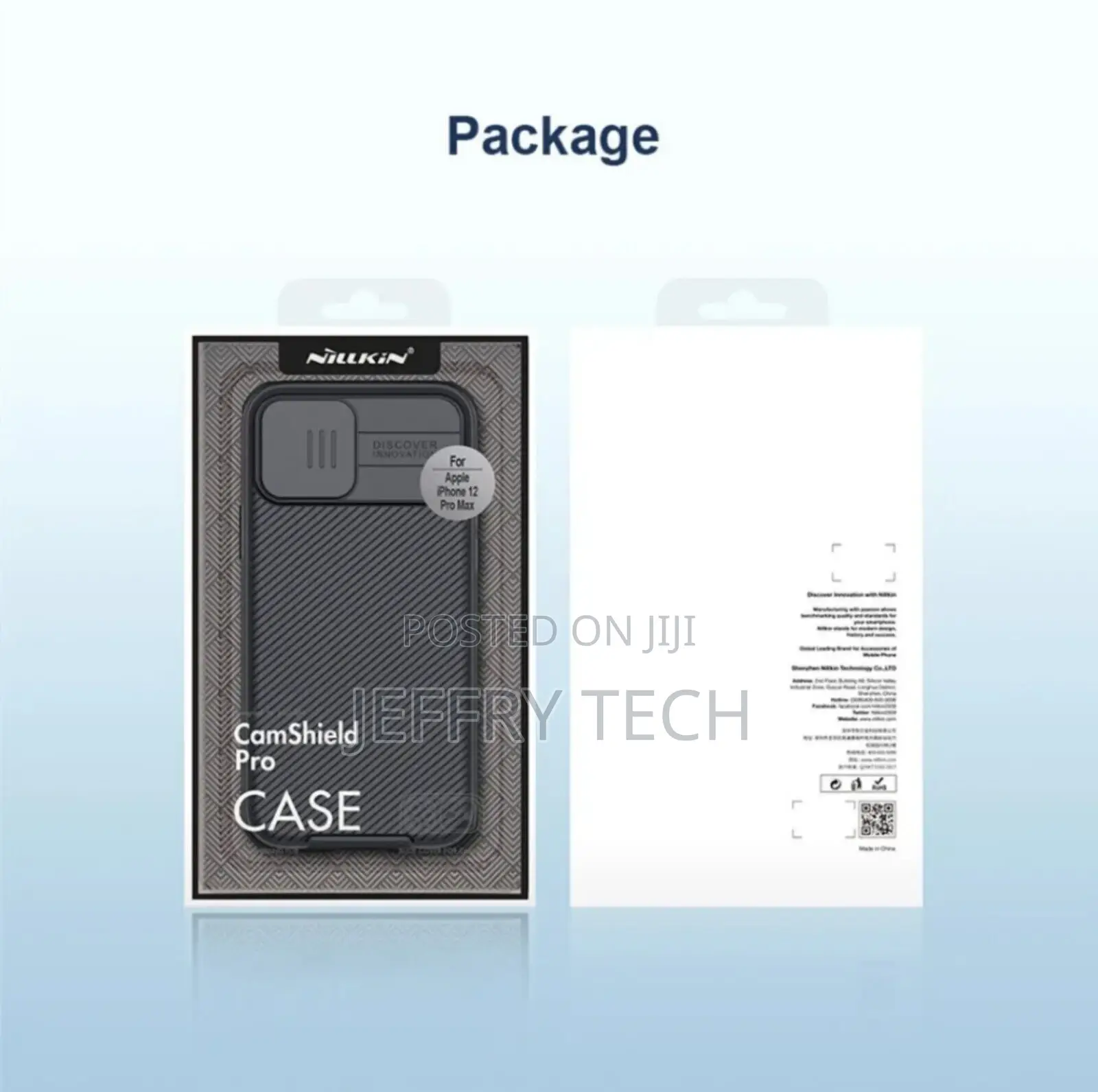 Nillkin Camshield Pro Case for iPhone 12 Pro Max, Sliding Ca