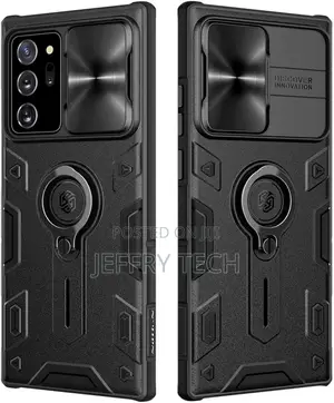 Galaxy Note 20 Ultra 5G Case Ring Kickstand Camera Lens Hybr