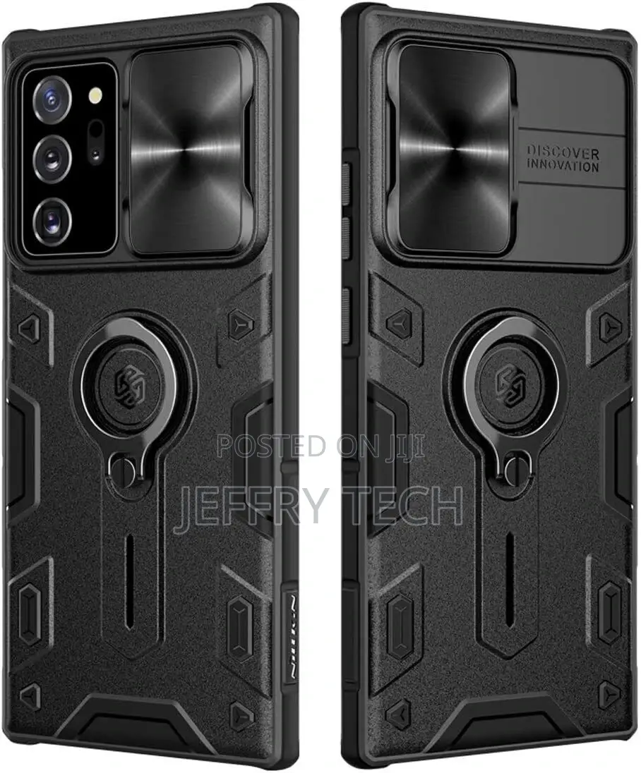 Galaxy Note 20 Ultra 5G Case Ring Kickstand Camera Lens Hybr