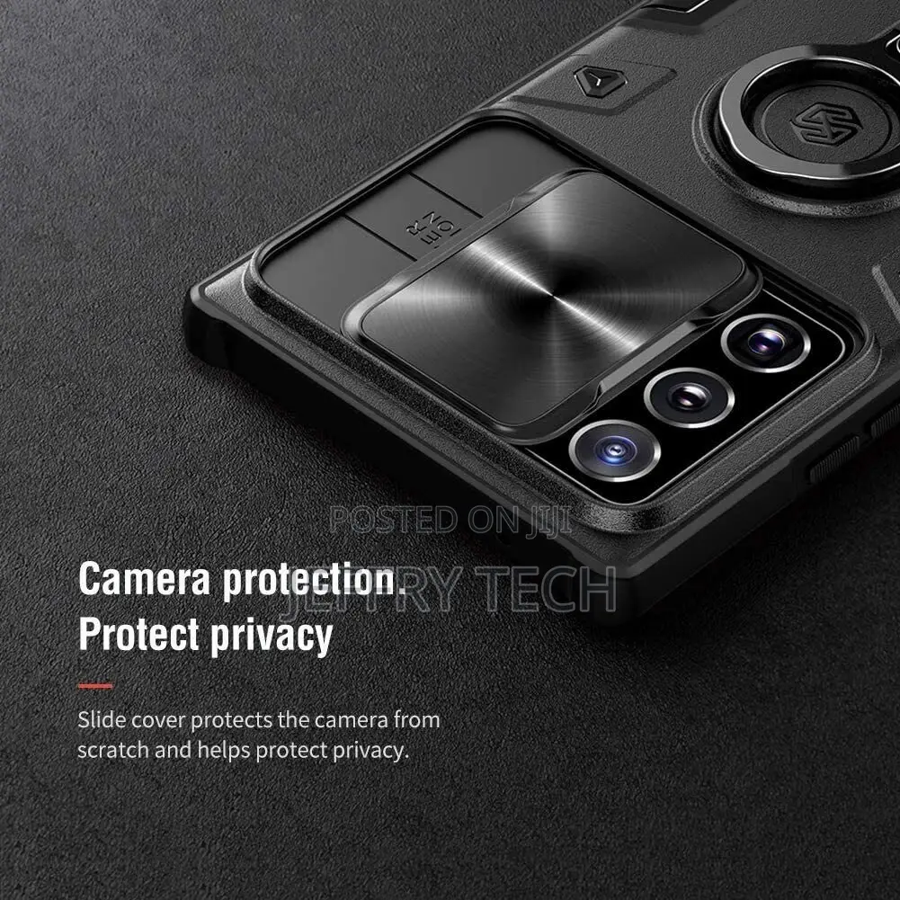 Galaxy Note 20 Ultra 5G Case Ring Kickstand Camera Lens Hybr