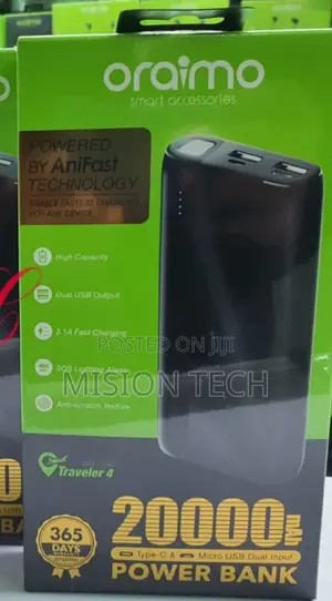 Oraimo OPB-P205D 20000mah Power Bank