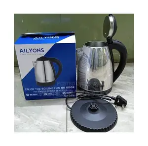 Cordless Kettle 1.8 L Ailyon Kettle, Stainless Steel