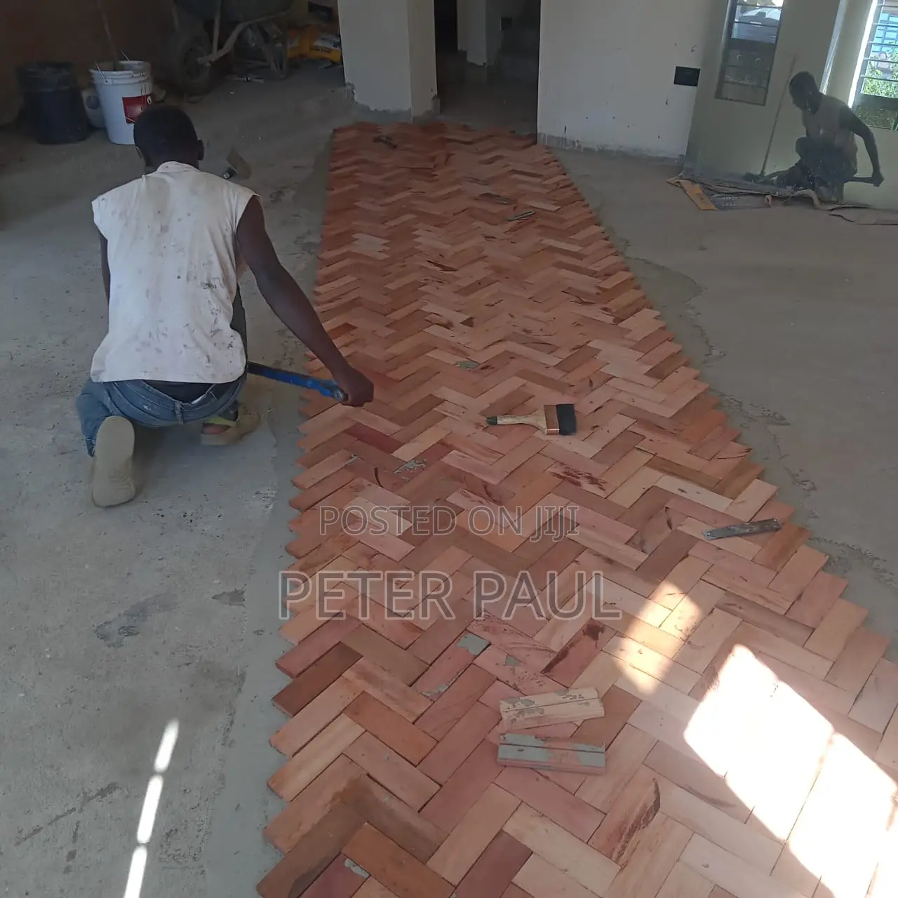 Wood Block Installation