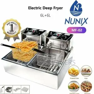 Double Deep Fryer 12litre