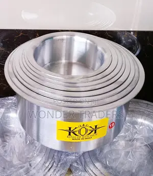Kok. Aluminum Sufuria 12pcs