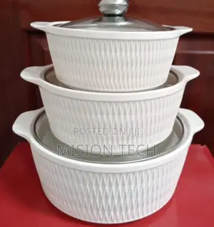 3pcs Set Ceramic Casserol Set