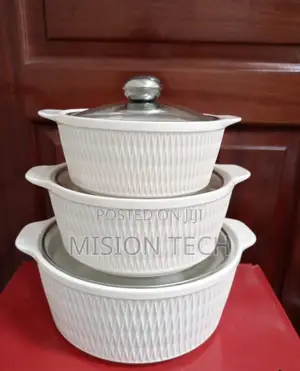 3pcs Set Ceramic Brand New Casserole Set