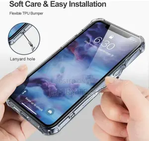 CLEAR Shockproof Case for iPhone 13 Pro Max Mini, Soft Silic