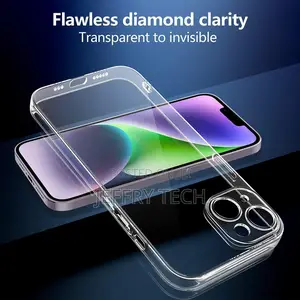 Clear Case for Apple iPhone 14, Slim Shockproof Armor Silico