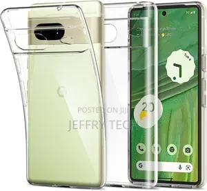 Google Pixel 8 Case, Slim Clear Silicone Shockproof Gel Pho