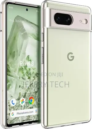Google Pixel 8 Case, Slim Clear Silicone Shockproof Gel Pho