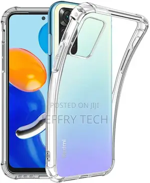 Xiaomi Redmi Note 11 4G Case, Slim Clear Silicone Shockproof