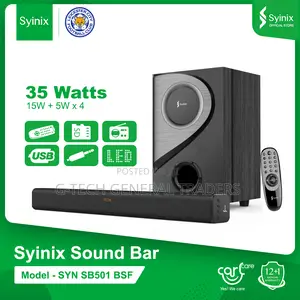 Syinix Soundbar! Syinix Quality Bass Soundbar