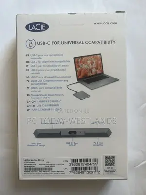 Lacie - Mobile Drive 2TB External USB 3.2 Gen 1 STHG2000402