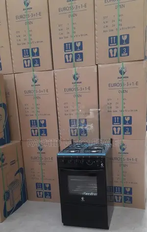 50×55 Euroken 3+1 Standing Cooker With Electric Oven