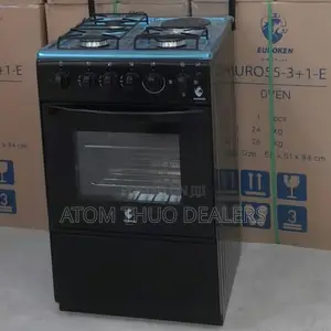 Euroken 50*55 3+1 Standing Cooker With Electric Oven