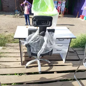 Office Desk+Headrest Chair