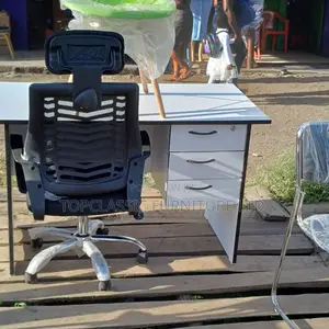 Office Desk+Headrest Chair