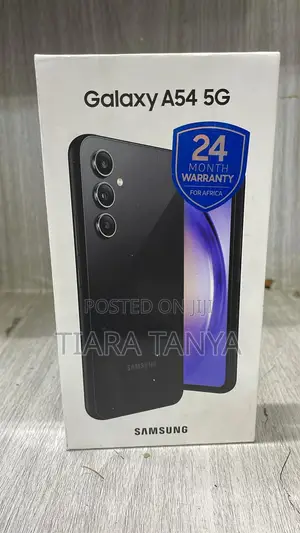 New Samsung Galaxy A54 5G 256 GB Black