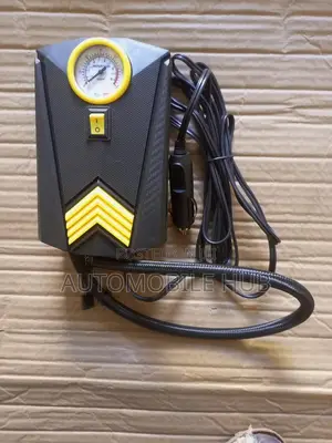 Portable Tire Inflator Yellow Black