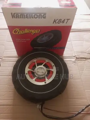 Motorbike Radio Tire Red And Black