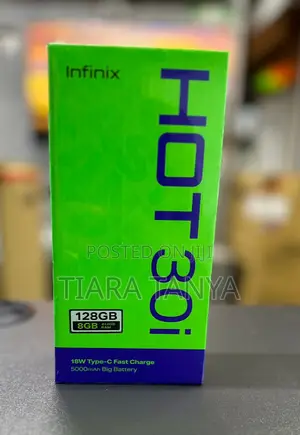 New Infinix Hot 30i 128 GB Black