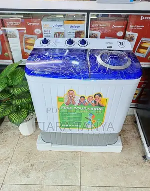 SYINIX 10KG Twin Tub Washing Machine SWMTT10K