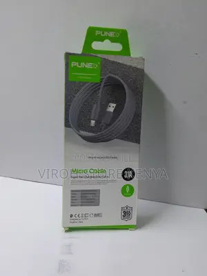 Punex 2 Metres Long Charging Cable - Normal