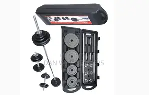 50kgs York Dumbbells/Barbell And Portable Case