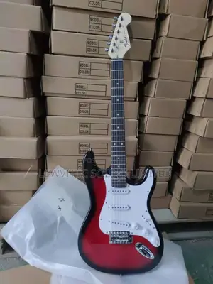 Fender Red White Guitar