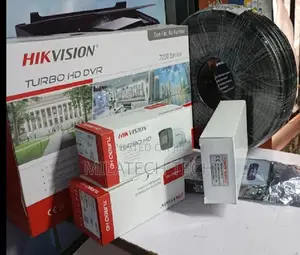 Full Kit 4 Channel Hikvision-New 4 Channel 4 Cameras
