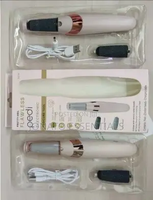 Rechargeable Pedicure Tool With Two Heads