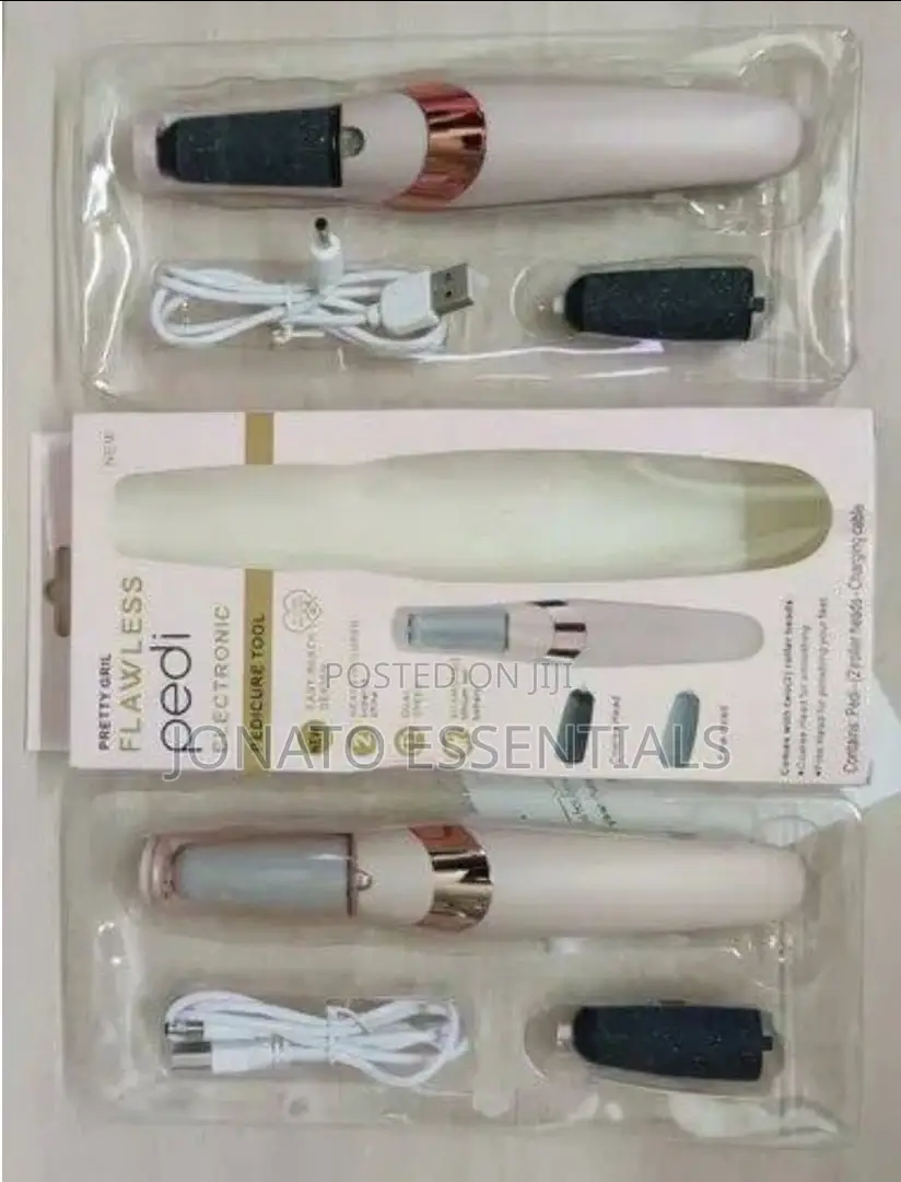 Rechargeable Pedicure Tool With Two Heads