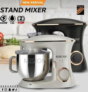 Rebune 7 LTRS Commercial Stand Mixer