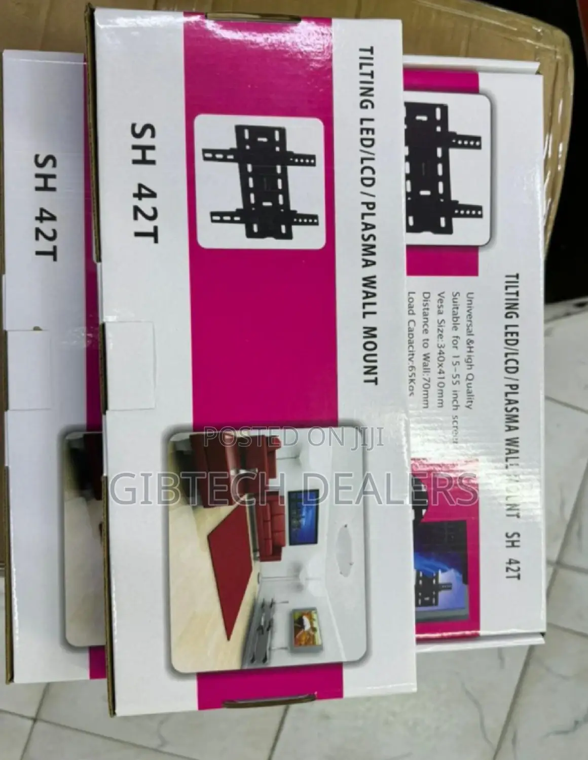 Wall Mount/42t Tilting Tv Bracket