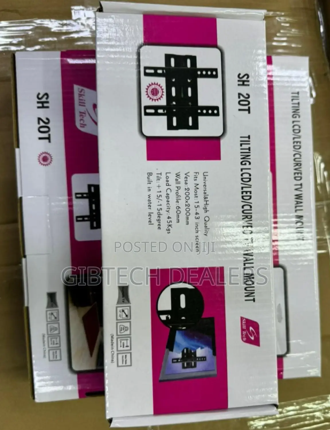 20T Tilting Tv Bracket/Wall Mount