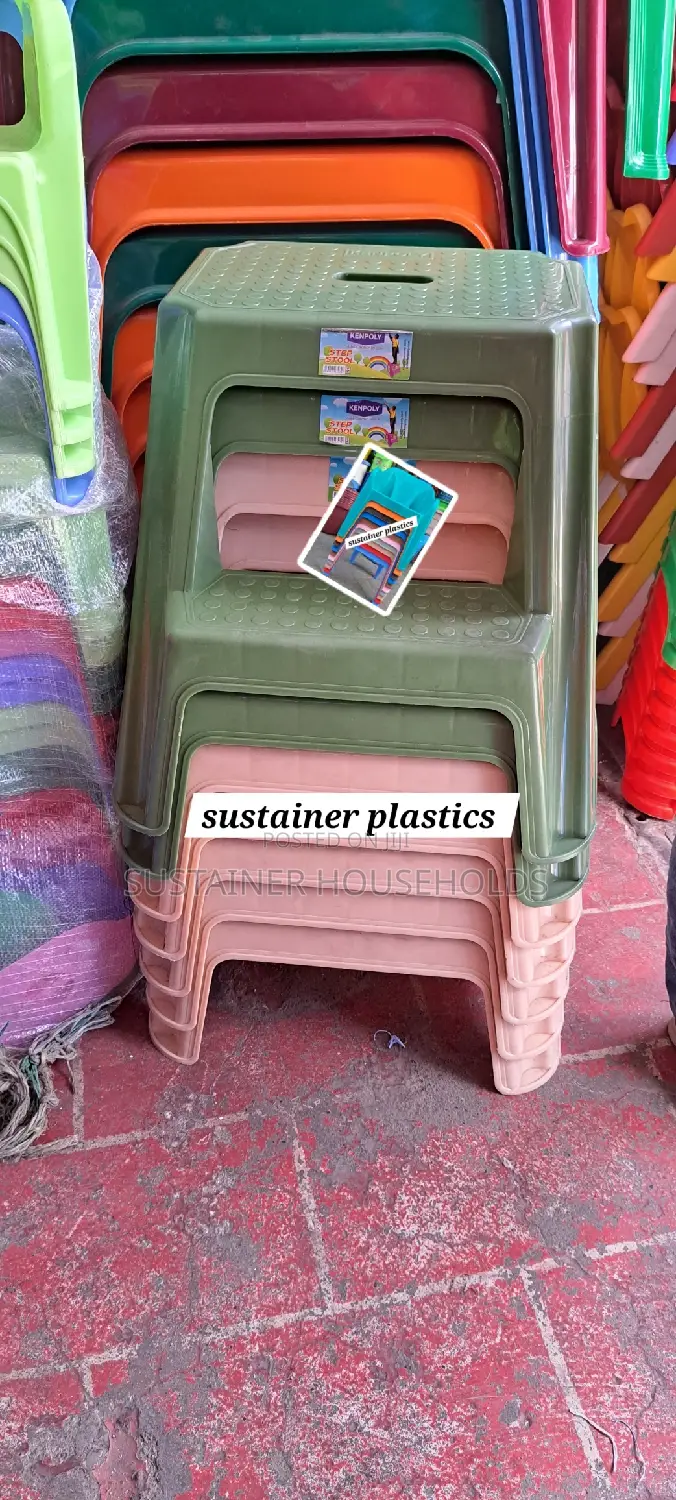 Jungle Green Stepping Stools Available