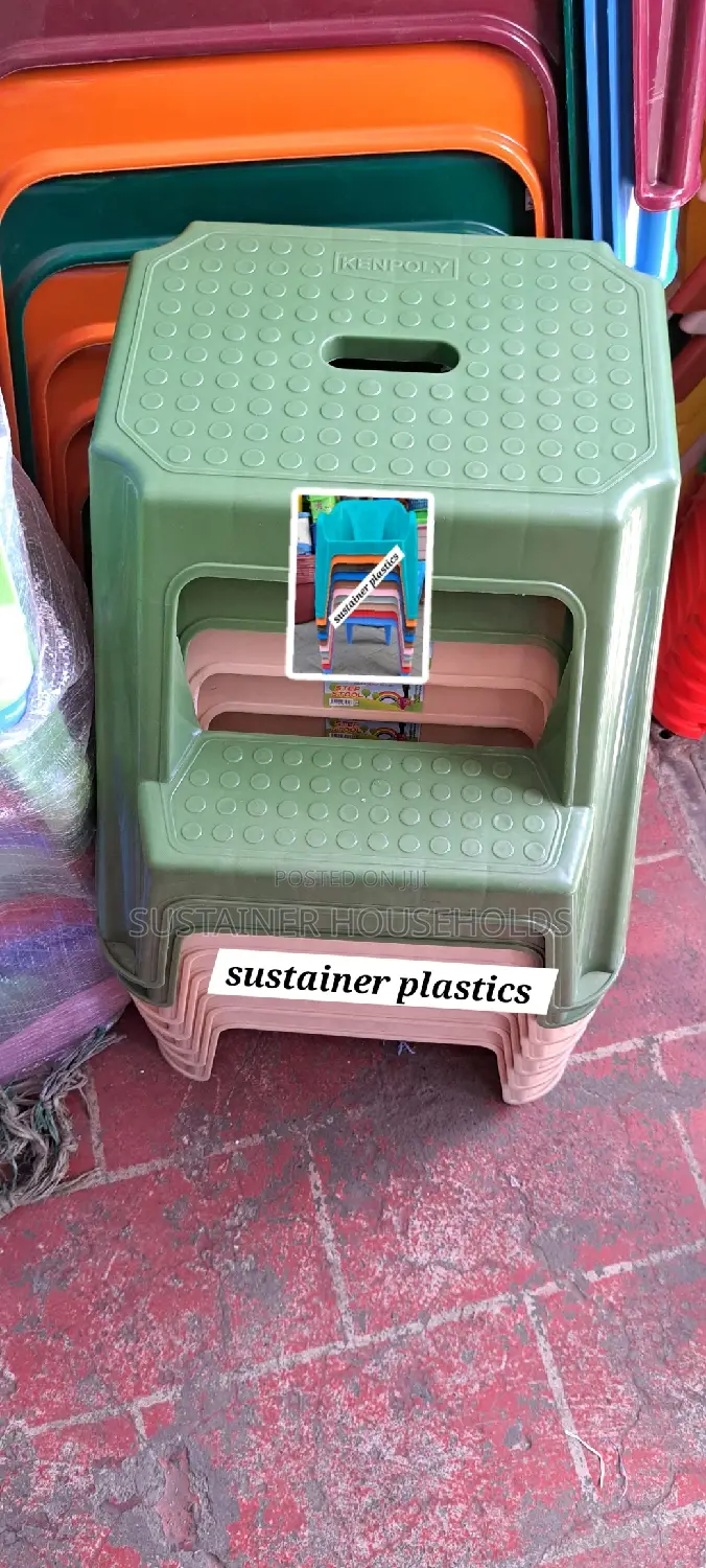 Jungle Green Stepping Stools Available