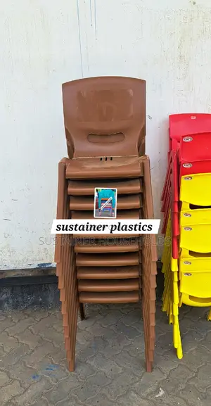 Brown Acme Plastic Chairs