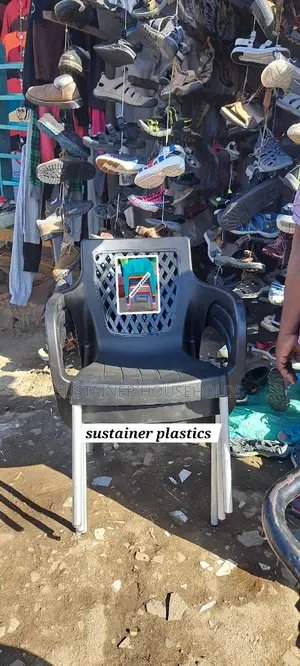 Nice Black Plastic Chairs Available