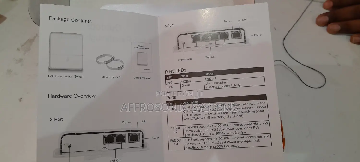 3 Port Poe Extender