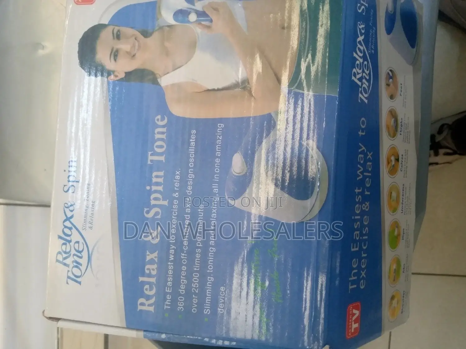 Relax Spin Tone Toning Body Massager and Relaxing Machine