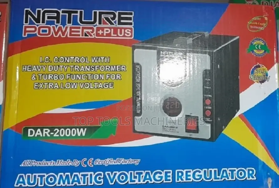 Nature Plus Automatic Voltage Regulator 2000w