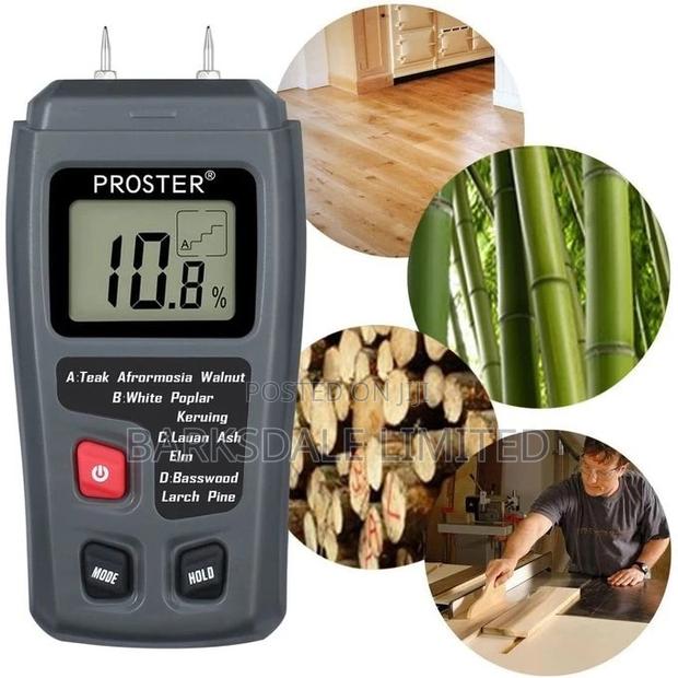 Wood Moisture Meter Digital 0-99.9% Wood Humidity Tester Tim - main view